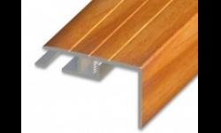 Stair profile with base Q61 low 5-10mm wood-like