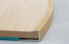 Bent ending profile S93 wood-like
