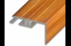 Stair profile with base Q61 low 5-10mm wood-like